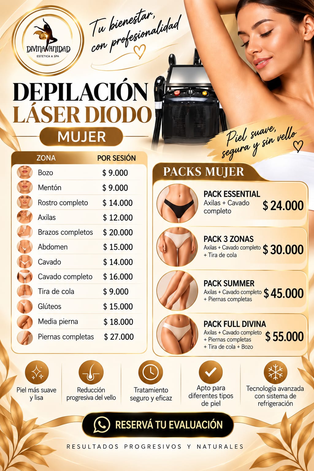 Depilación láser